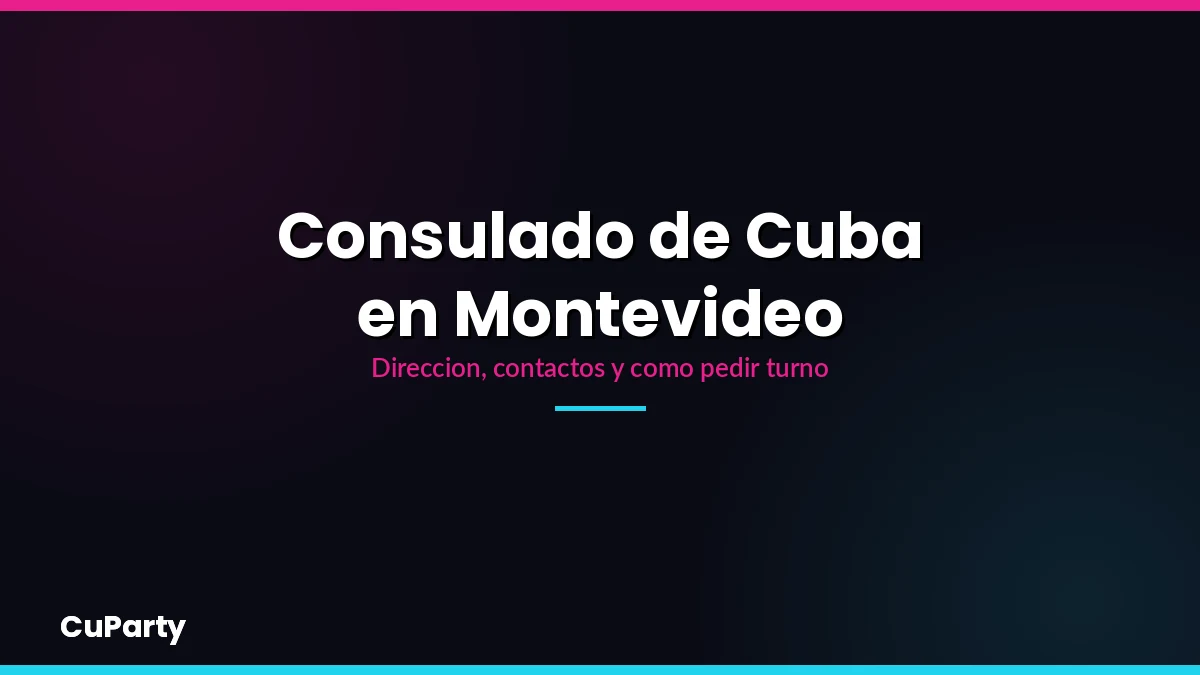 Pasaporte cubano, uno de los documentos que se gestionan en el consulado de Cuba en Montevideo